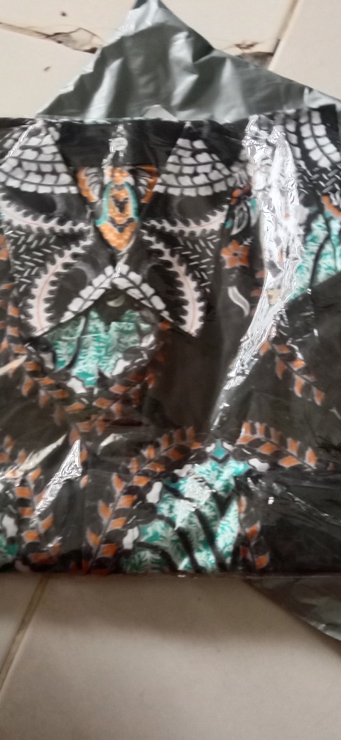 Batik Couple Keluarga Sania Ruffle Ori Ndoro Jowi Dnt Madu Tosca