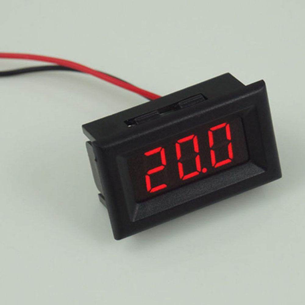 High Quality LED AC 60-500V Voltmeter Two-wire Digital Voltage Panel Meters UK
