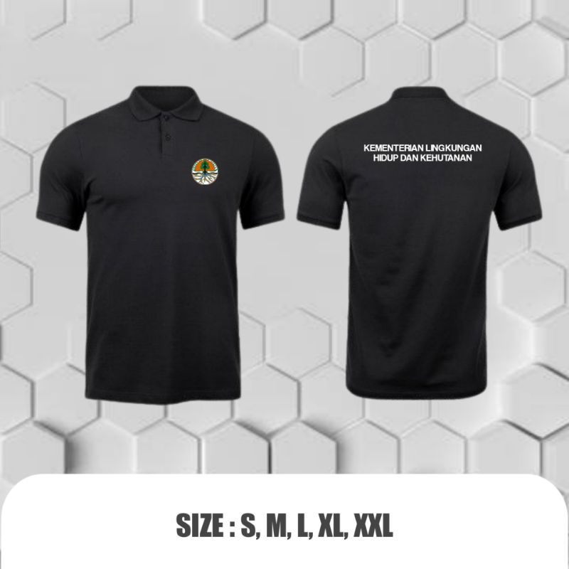 KAOS POLO KEMENTERIAN LINGKUNGAN HIDUP DAN KEHUTANAN