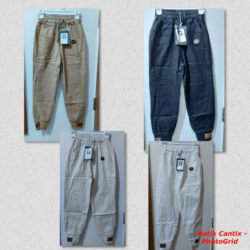 Celana jogger import by Jin Ling