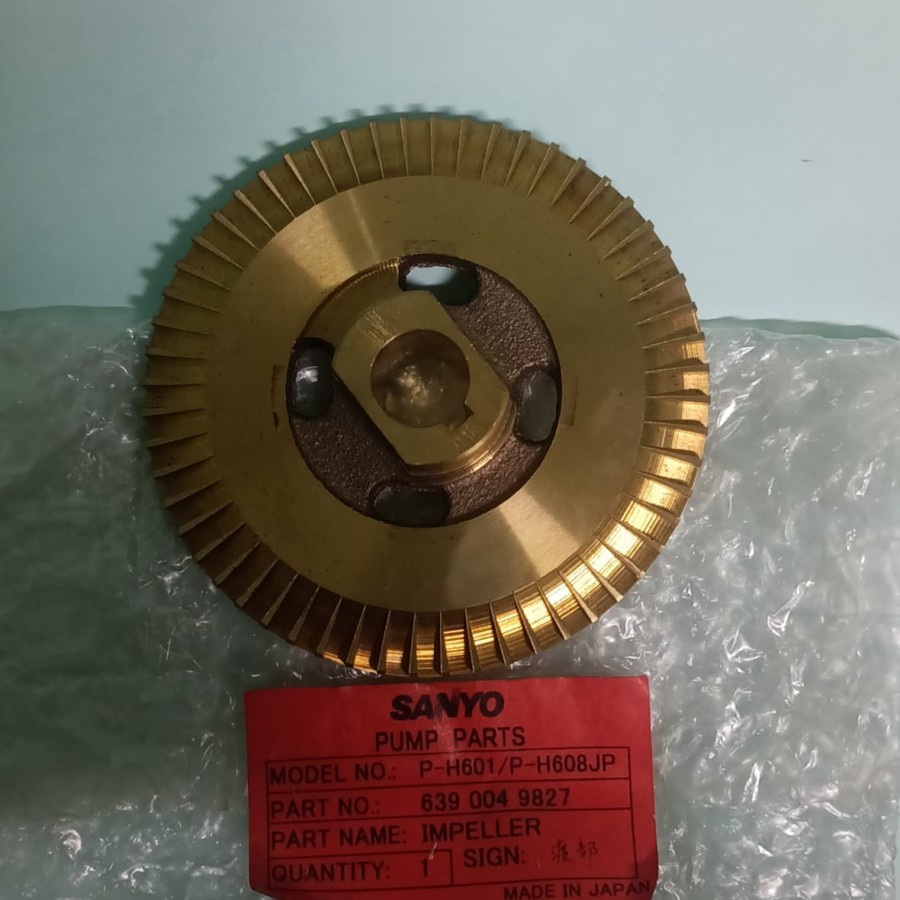 Sparepart Pompa Air Sanyo Impeller PH-601 / PH-608 JP