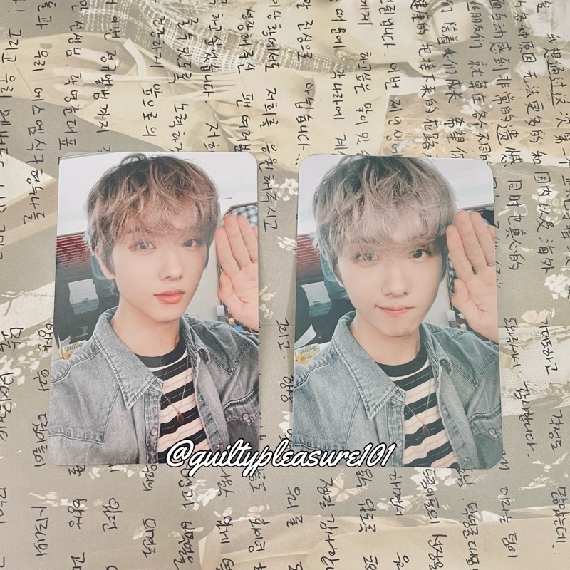 Photocards (PC) Jisung NCT Hot Sauce Chilling Version & Benefits Mumo