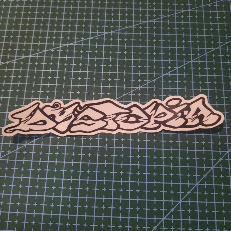 Sticker Band DYSTOPIA (BOOTLEG)