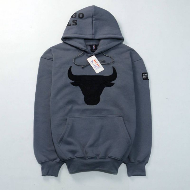 Jaket Hoodie Sweater Chicago Bulls Fulltag&amp;Label