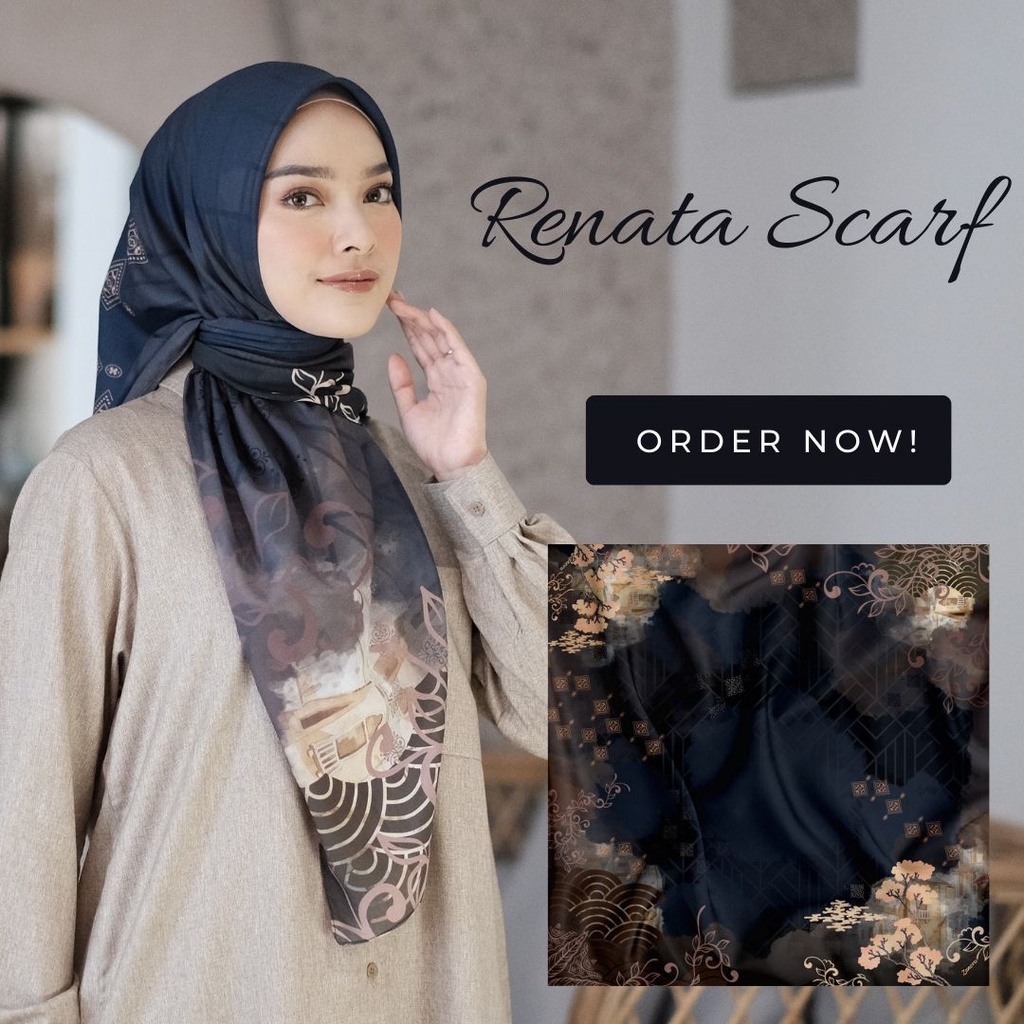 Hijab Segi empat Terbaru l Miyuki Series l PROMO RAMADHAN 2023