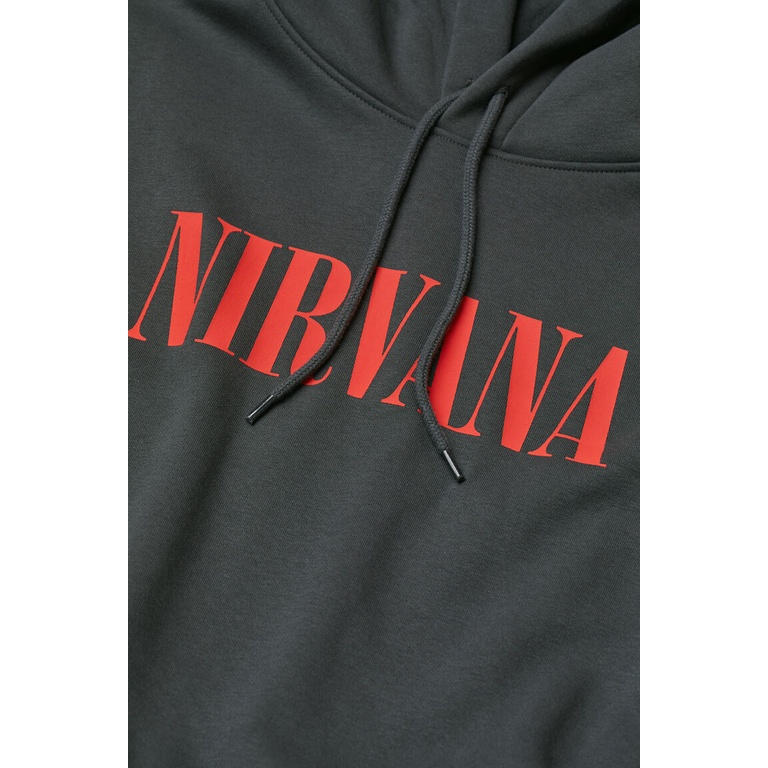 Hoodie HnM H&amp;M NIRVANA Edition Sweater koleksi nirvana band