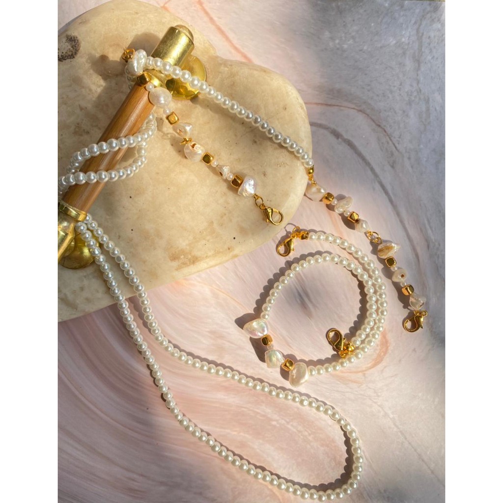 Strap Masker Mutiara 2 in 1