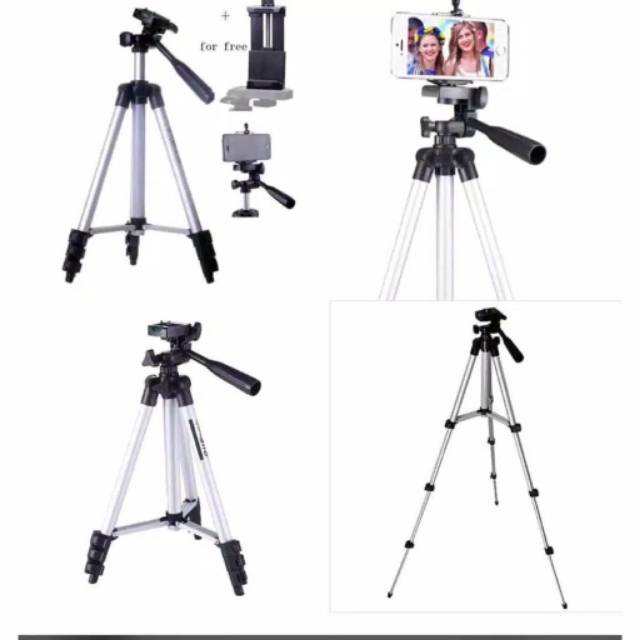 Tripod weifeng 3110 plus Holder universal by HP &amp; kamera