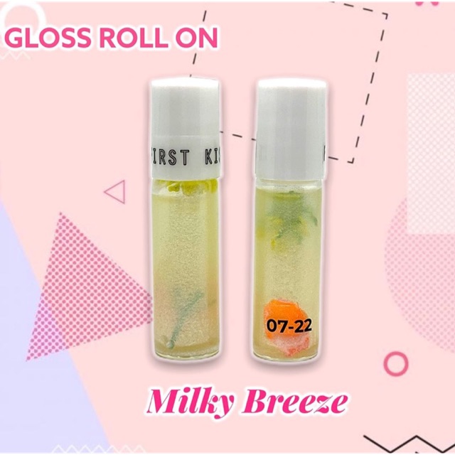 Gloss Roll On Milky Breeze First Kiss Beauty