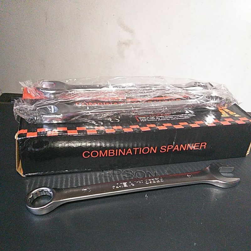 Kunci Ring Pas Combination Wrench Spanner 10 12 14 17 18 20 21 mm Kunci bengkel Sepeda Motor-3