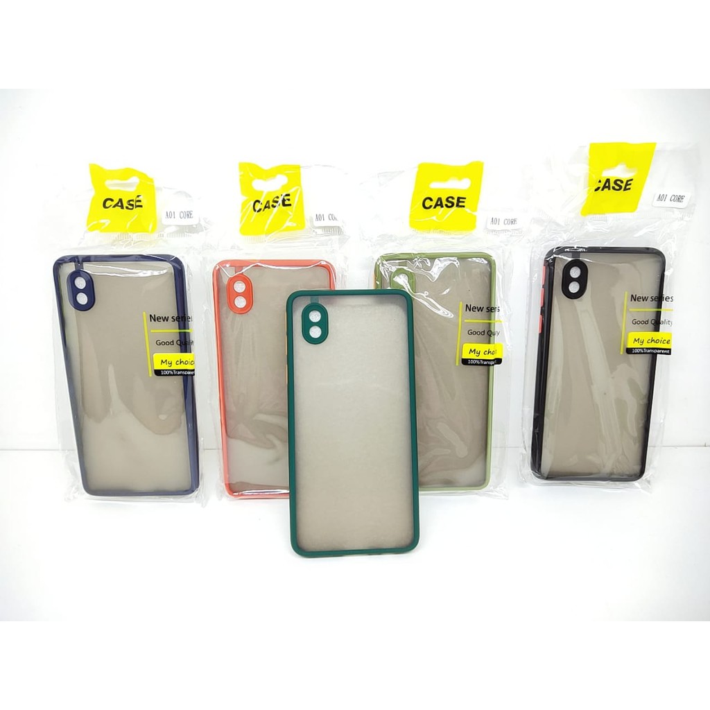 Bumper AERO CASE Samsung A01 Core A013F 5.3 Inchi Premium Hardcase My Choice List Warna Matte