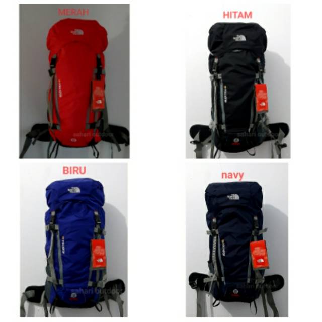 tas gunung carrier the north face lokal keril tnf lokal elektra 45L