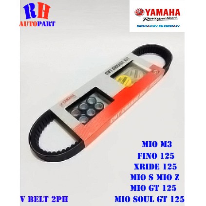 Vanbelt Assy Mio M3 Vanbelt Mio M3 Mio GT 125 Vanbelt Mio Soul GT 125 Vanbelt X Ride 125 Vanbelt Fino 125 VBelt Mio M3 Van belt Mio m3  2PH