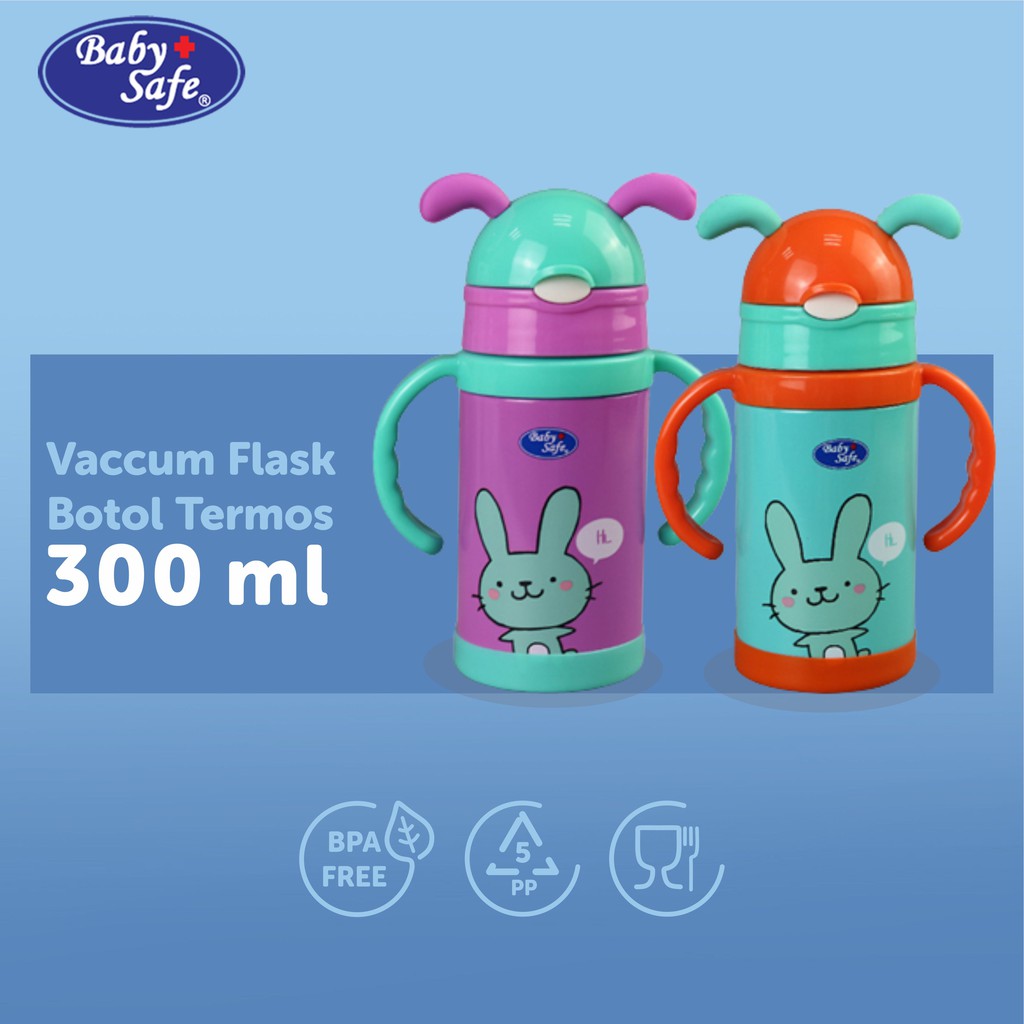 Baby Safe Vaccum Flask Botol Termos 300 ml / Termos BPA Free