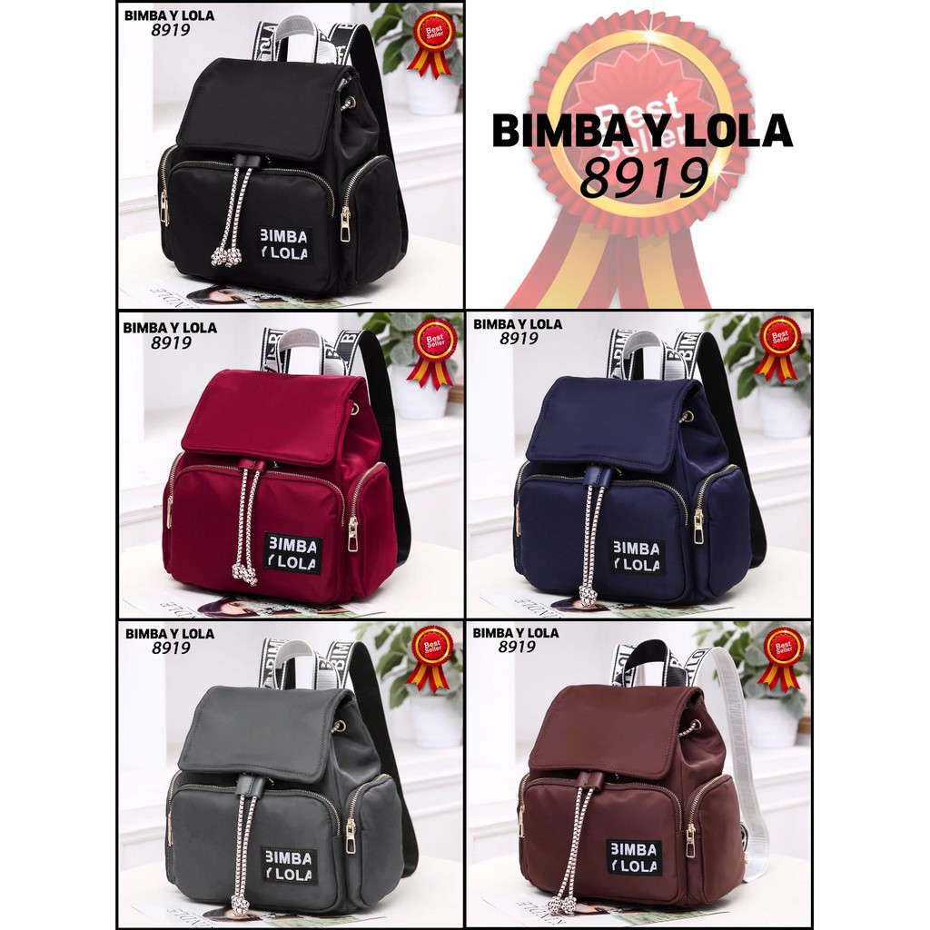 Tas BIMBA Y LOLA Women Medium Backpack 8919  RFV 89  batam impor original fashion branded reseller s