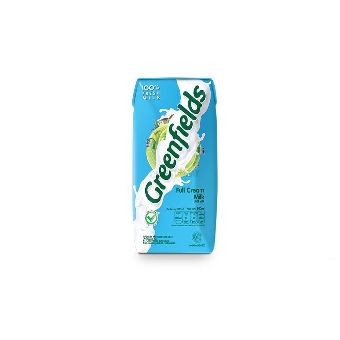 Jual Susu Greenfields Uht Full Cream Ml Susu Greenfield Ml Shopee Indonesia