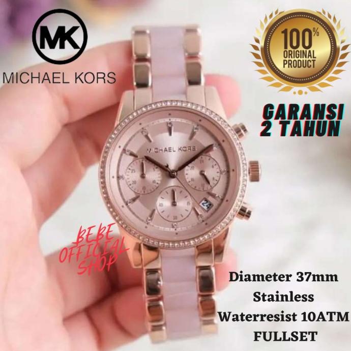 [ORIGINAL] MICHAEL KORS Jam Tangan Wanita MK6307 Rosegold Original barang ada
