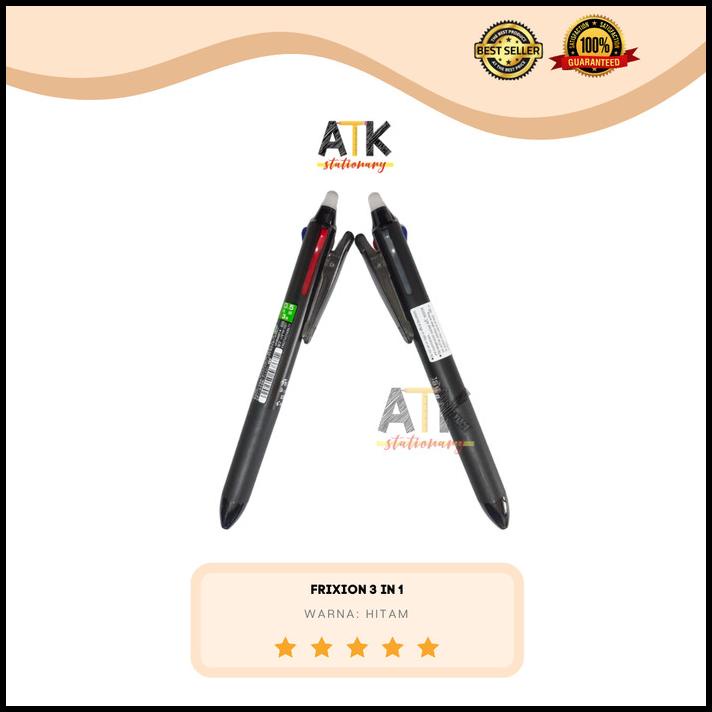 

Heaven | Pulpen Pilot Frixion Clicker 3 In 1 ( Pulpen 3 Warna) Atk