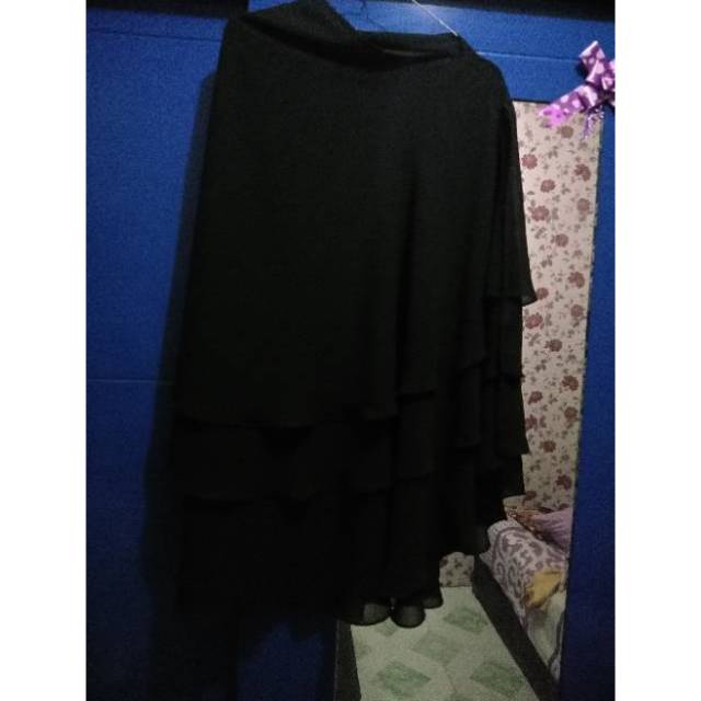 Khimar 3 layer preloved qalisya