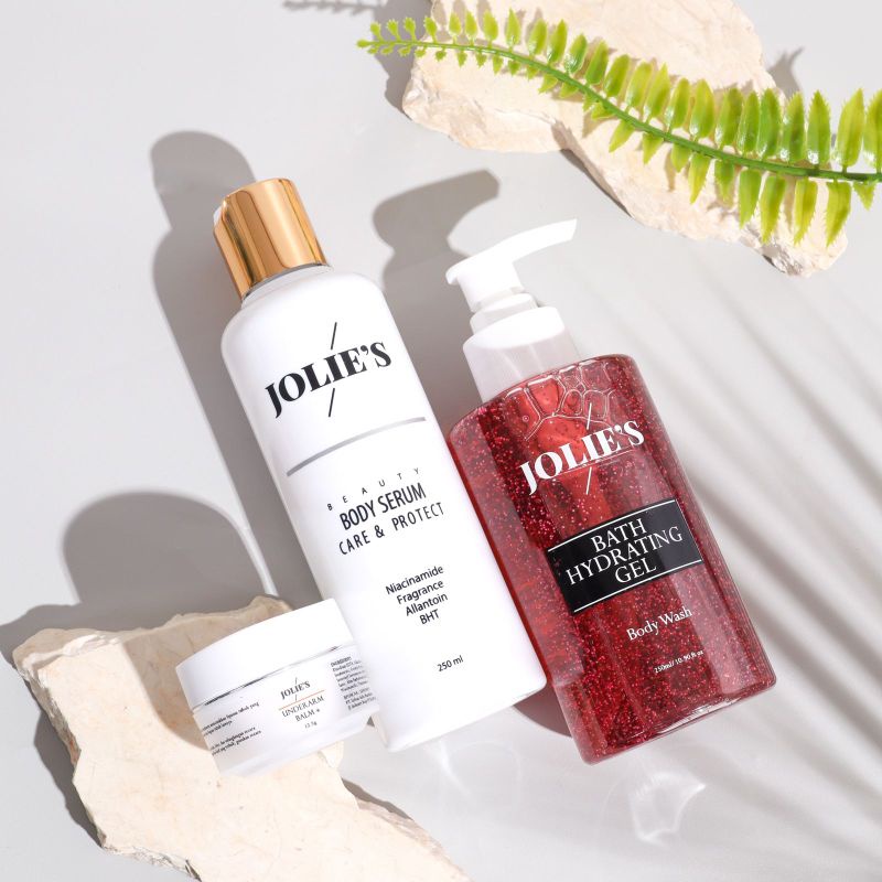 JOLIE'S BODY CARE SET PACKAGE (BODY WASH + BODY SERUM + UNDER ARM BALM)