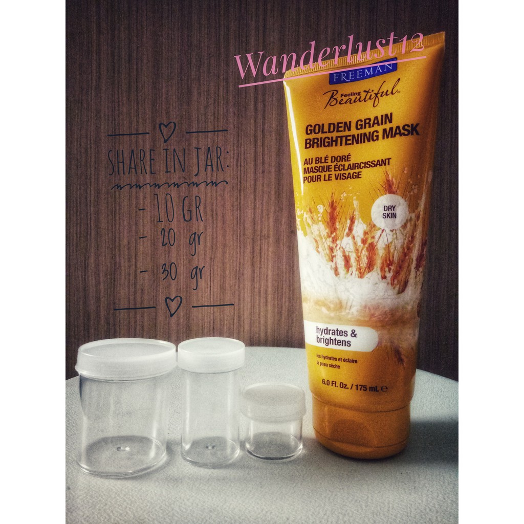 FREEMAN GOLDEN GRAIN BRIGHTENING MASK Share in Jar