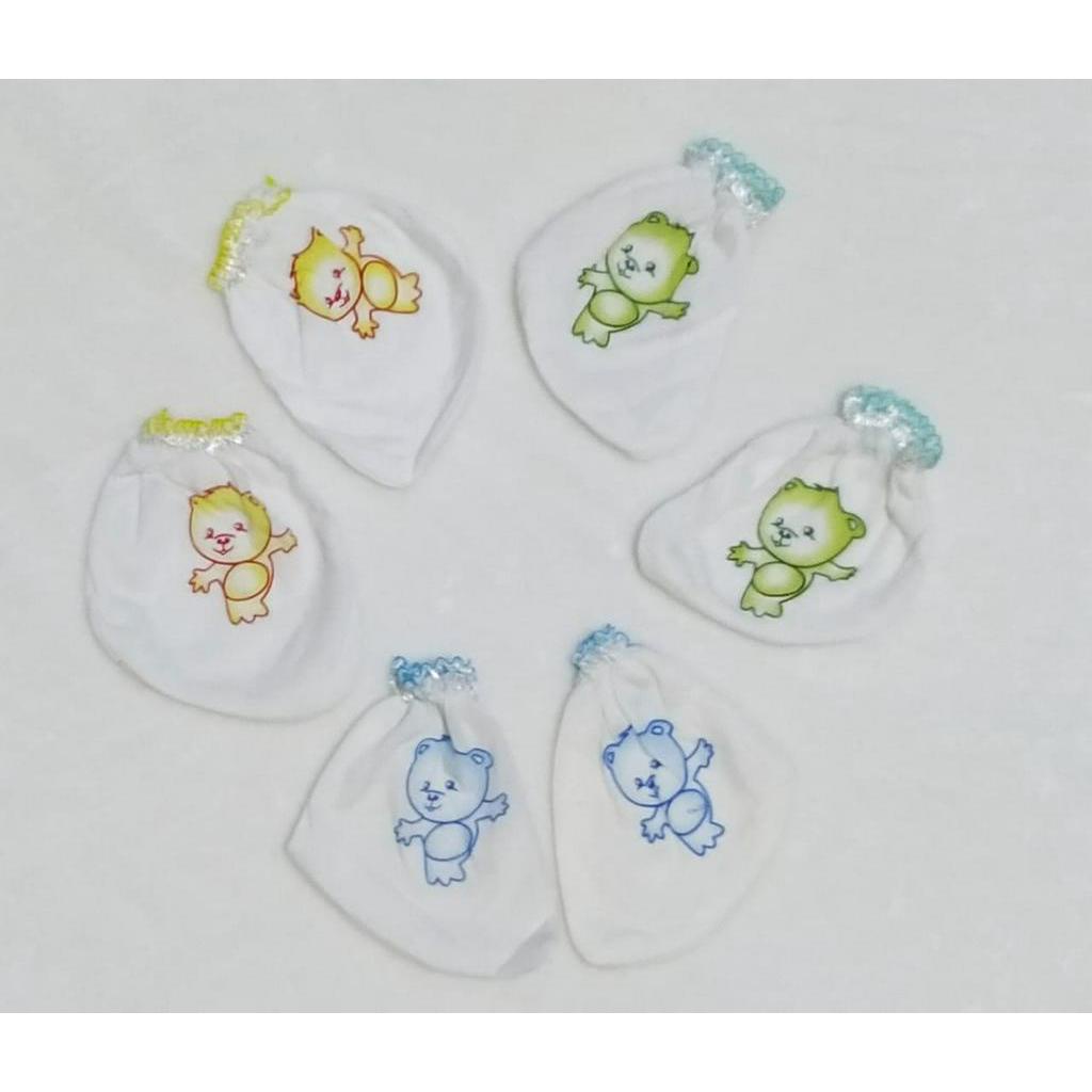 3 set sarung tangan dan kaus kaki bayi, baby new born BB-10