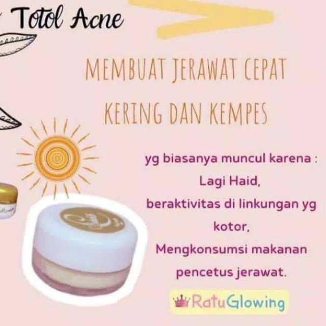 

ecer TOTOL jerawata BebWhiteC