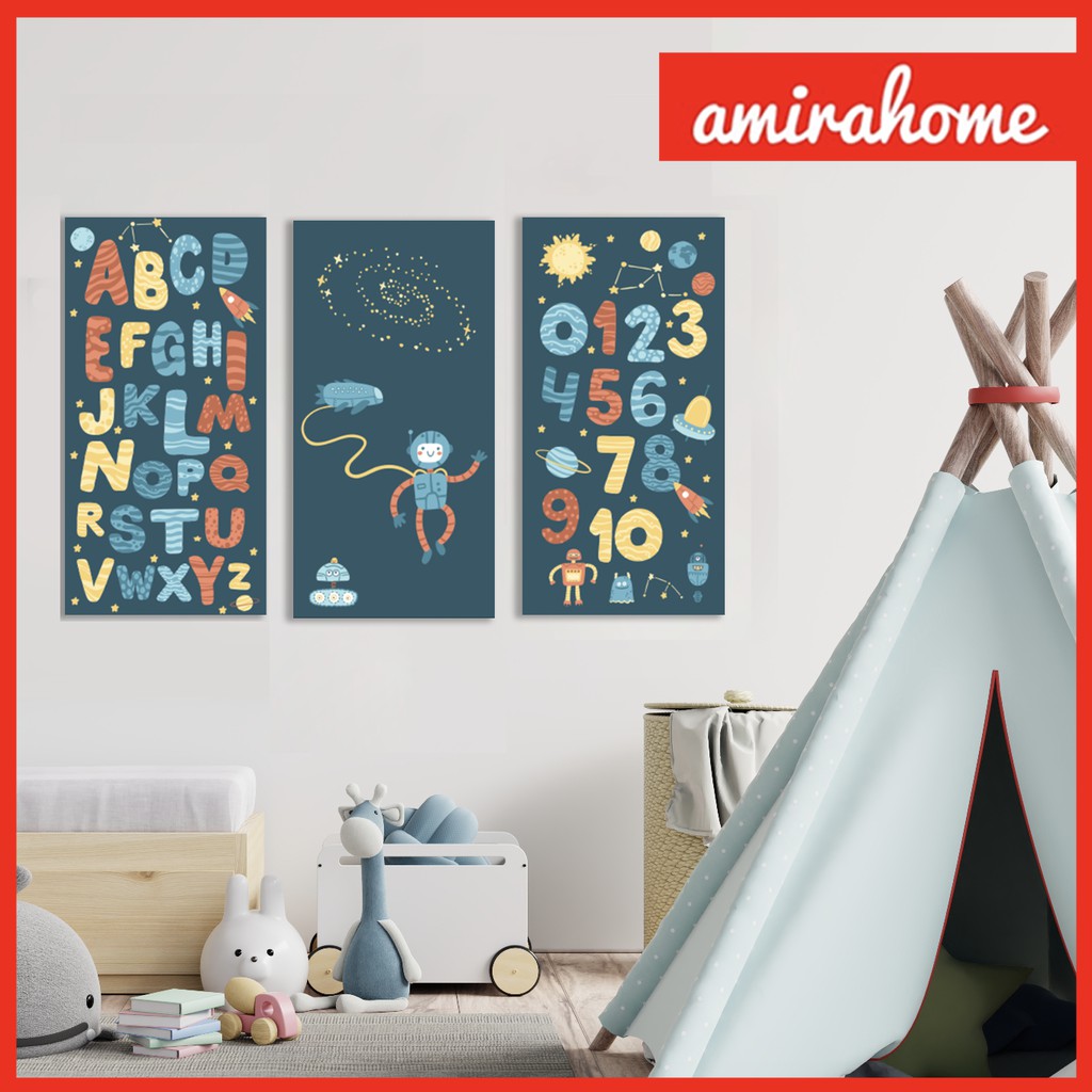 Dapat 3 Hiasan Dekorasi Kamar Anak Hiasan Dinding Untuk Anak Kids Home Decor Poster anak