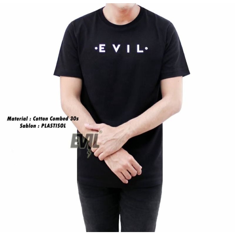 moxsa second store-kaos evil pria kaos pendek evil pria kaos pria kaos pendek pria