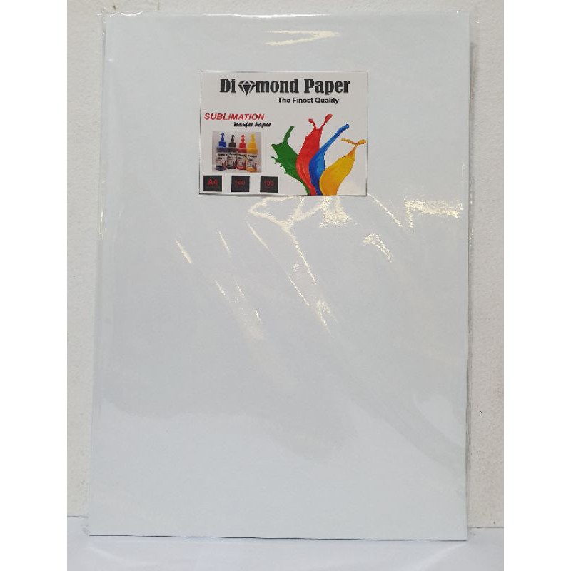 KERTAS SUBLIM / TRANFER PAPER SUBLIM DIAMOND UKURAN A3 100LEMBAR 100GS