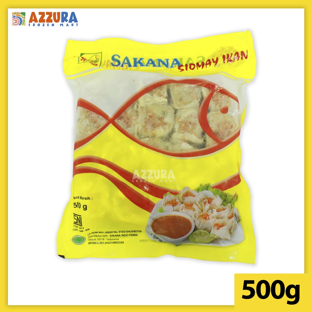 Jual Sakana Siomay Ikan Dimsum Olahan Ikan 500g Shopee Indonesia