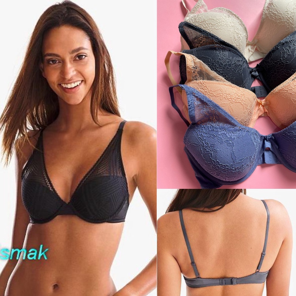 Jual Canda Lingerie Sexy Bra Bh Pakaian Dalam Wanita Non Push Up Sisa Ekspor Shopee Indonesia 