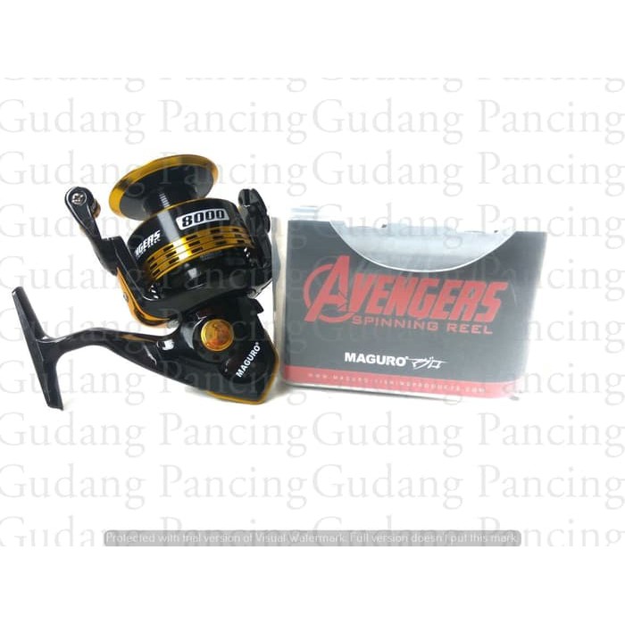 New Sale Reel Maguro Avengers 8000