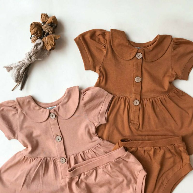 BohoPanna - Shizuka Dress - Dress Anak - Boho Baby Panna