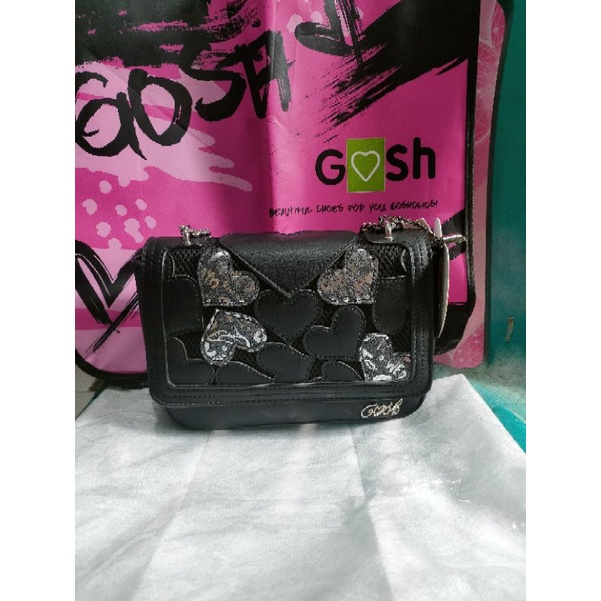 prelove tas gosh love 527/ 764 free pb tali hijau ungu