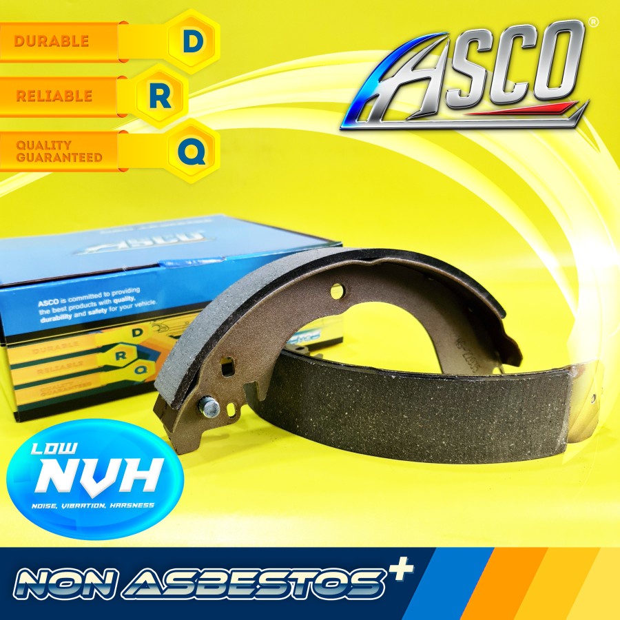 ASCO Kampas Rem Belakang-Brake Shoe Grand Livina-Juke-Xpander