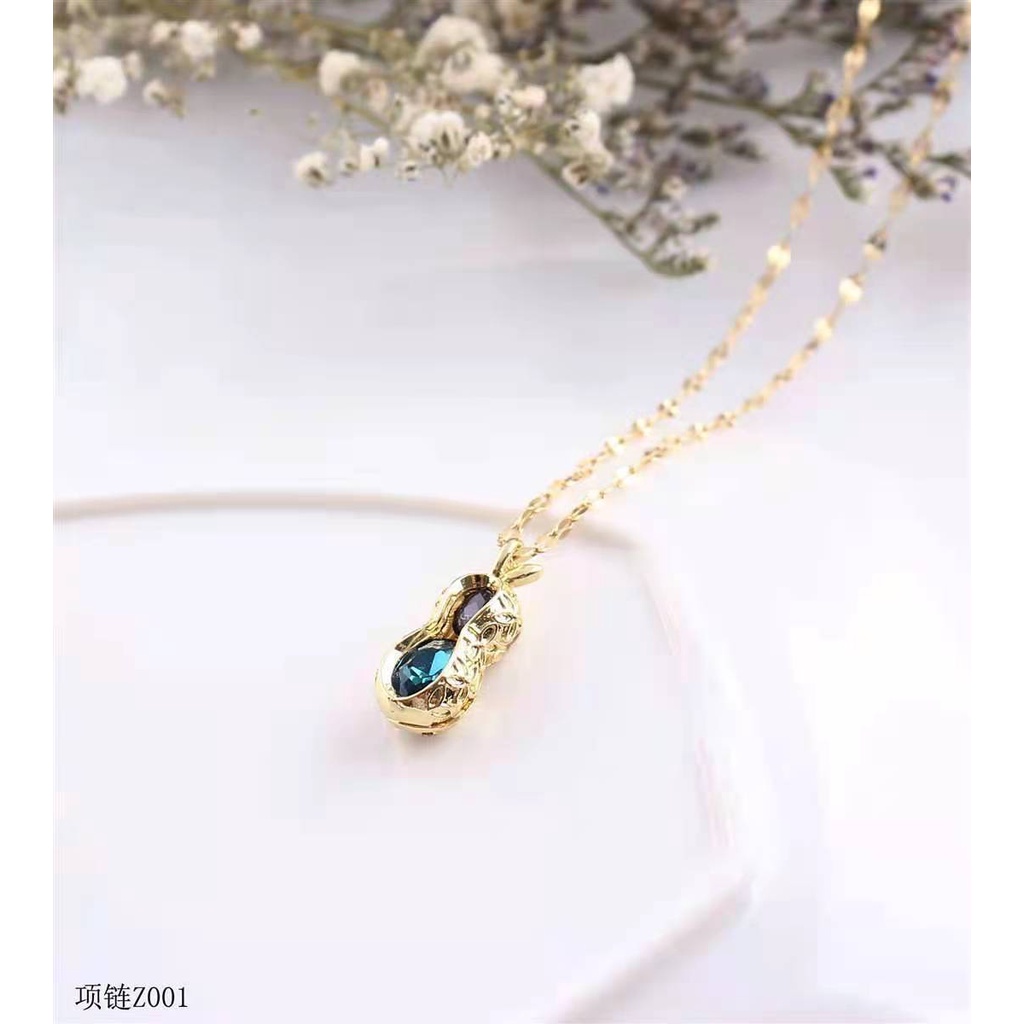 (Hello Girl) ZX03 Kalung Permata Wanita Import