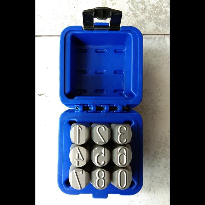 

Promo KETOK ANGKA (0-9) ukuran 20 mm / FIGURE STAMP PUNCH 20mm MERK MASUS