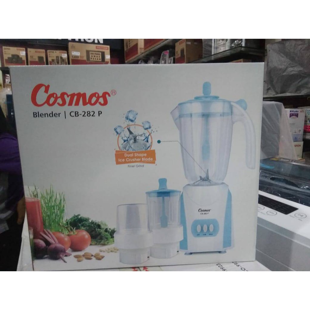 Cosmos Blender Plastik 2 Liter 3in1 CB-282 P 2L Pelumat CB-282P