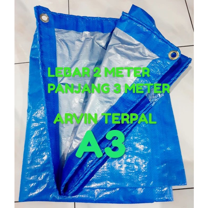 TERPAL TENDA A3 2x3 METER / TERPAL ALAS PADI / TERPAL KANDANG AYAM / TERPAL TRUK