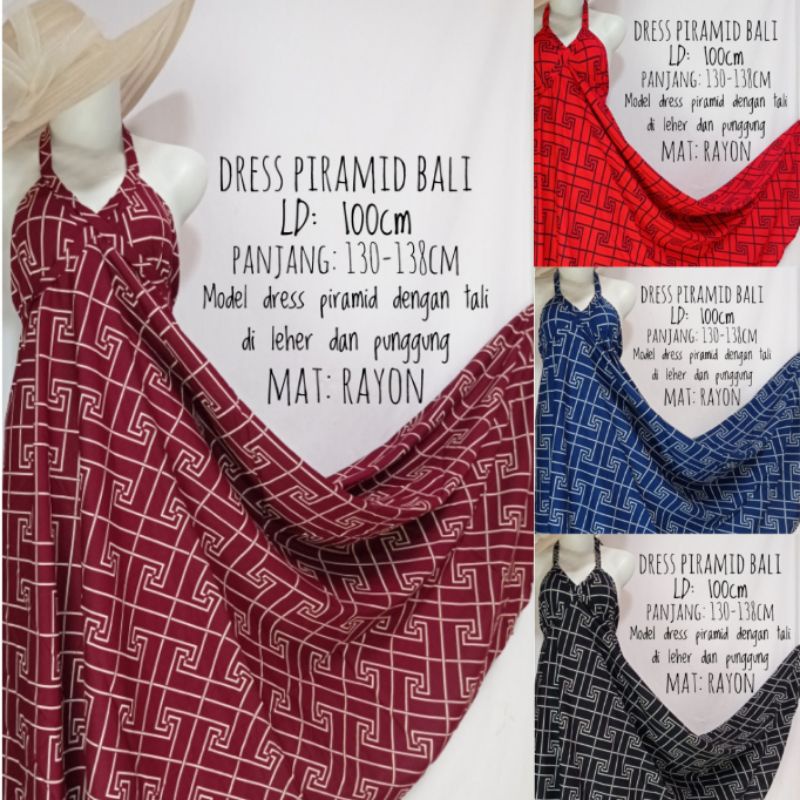 Daster / Dress Piramid Bali