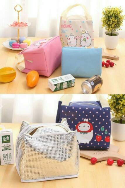 New cooler bag MOLANG-TDT02 tas bekal anak makan siang