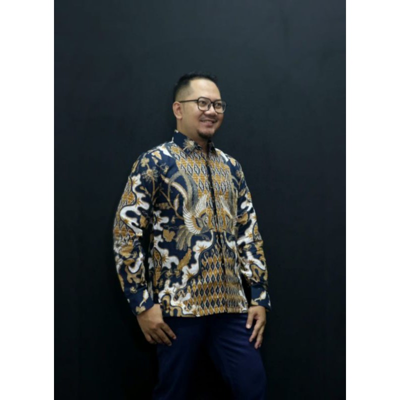 kemeja batik pria katun primis halus dan furing yg adem