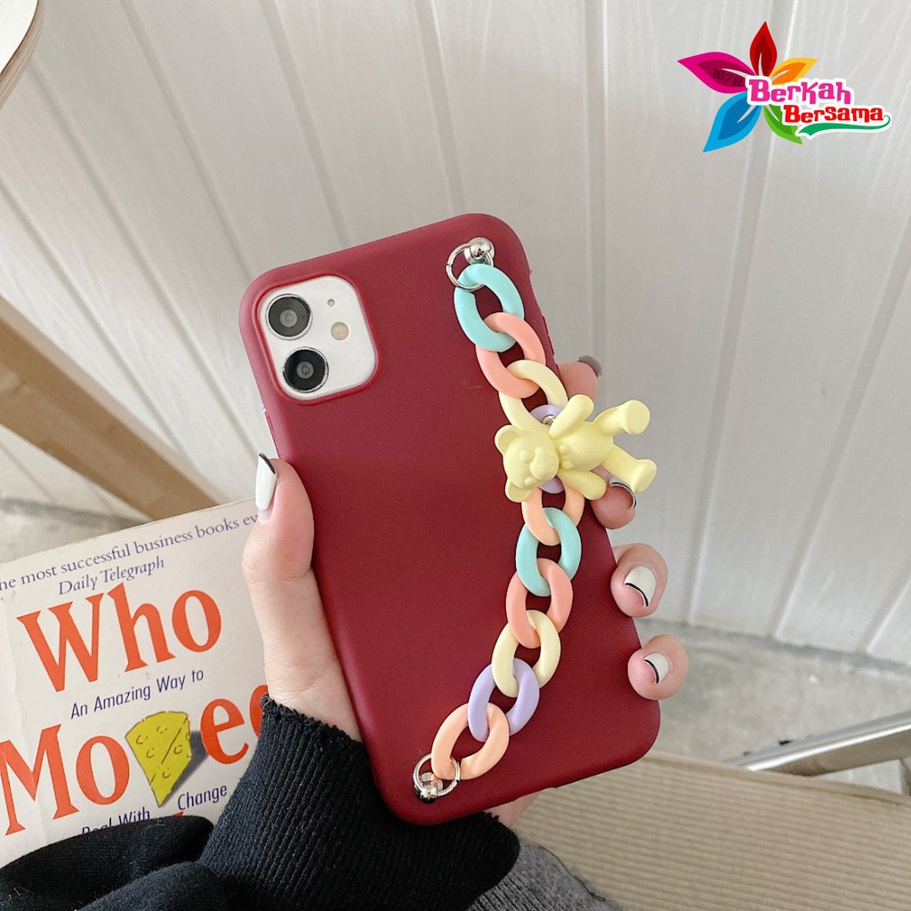 CASE SOFTCASE CANDY GELANG RANTAI IPHONE 12 MINI (5,4) 12 PRO (6, 1) 12 PRO MAX (6, 7) BB5449