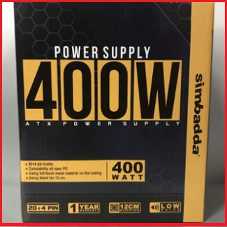 Power supply simbada 400 watt BOX