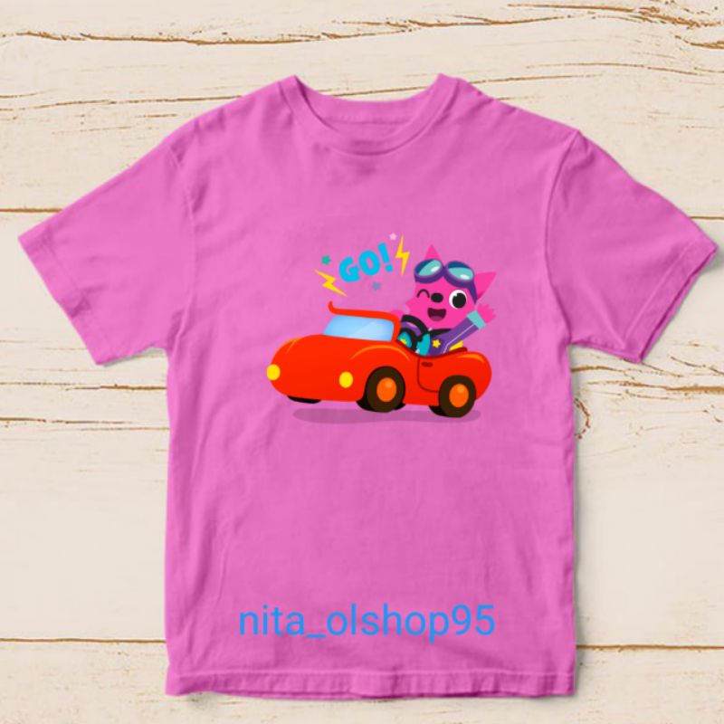 baju anak pinkfong babyshark