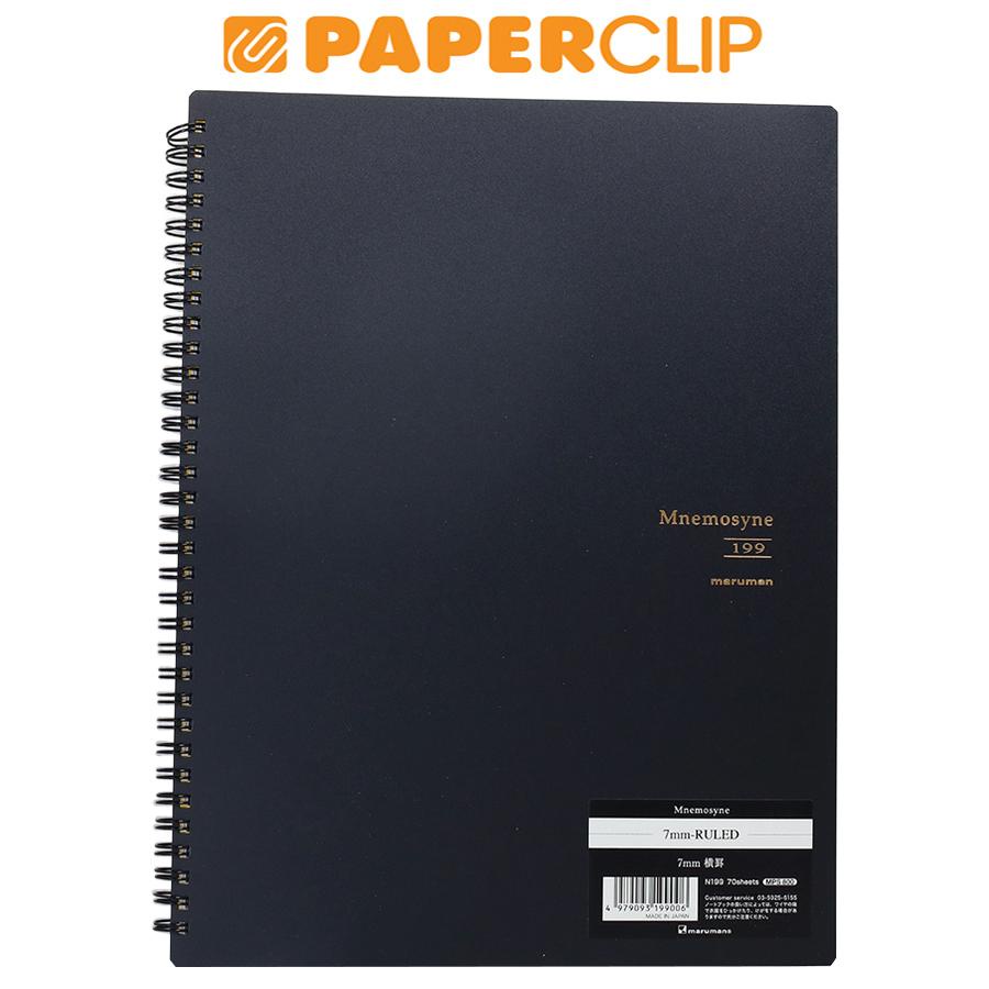 

NOTEBOOK A4 MARUMAN MNEMOSYNE N199A SPIRAL 70S RULED