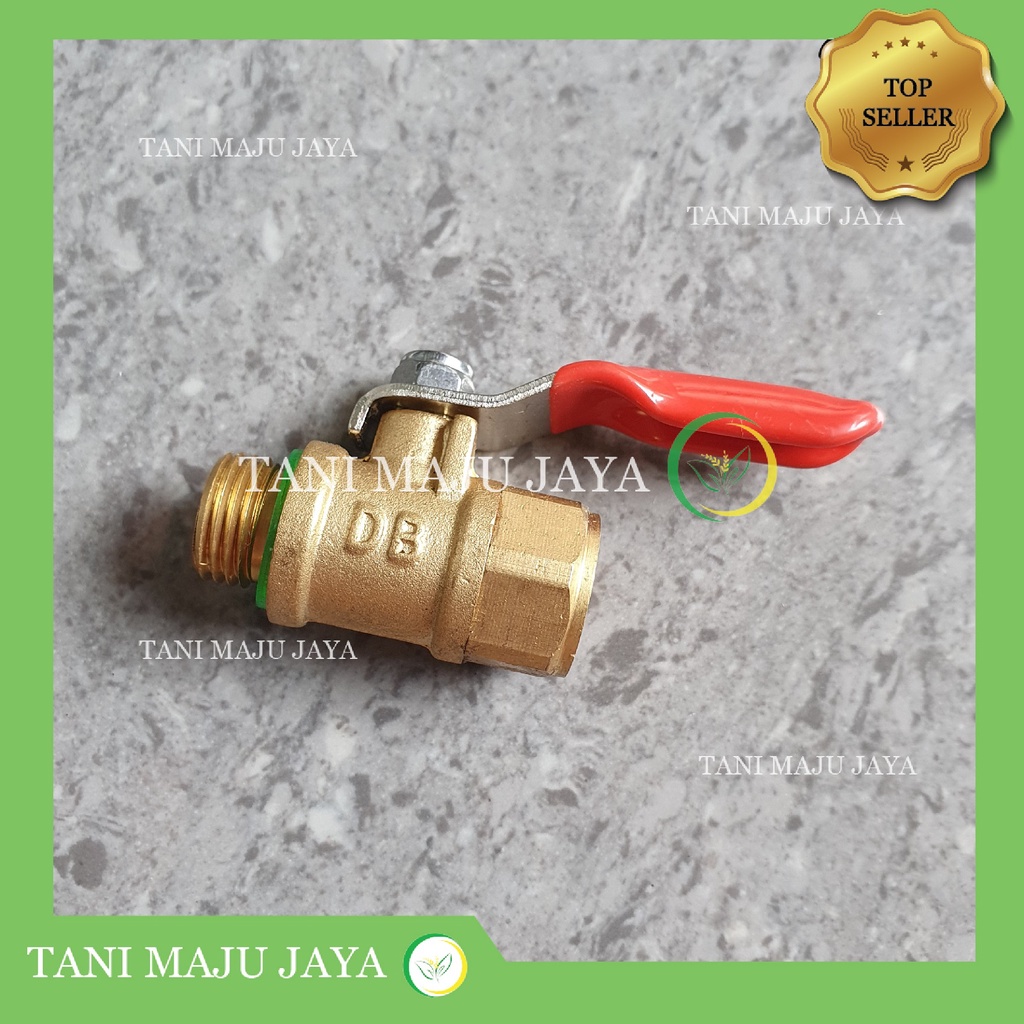 Kran Trigger Tangki Sprayer Manual Swan Pompa Keran Kuningan Metal