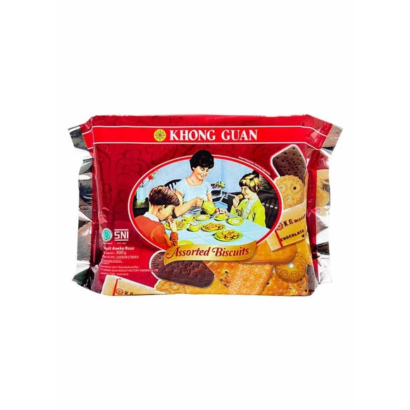 

Khong Guan Biscuit Red Assorted 300G