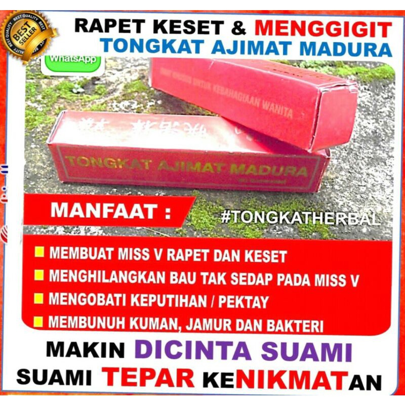 Tongka Madura jamu rapet ramuan Madura tongkat herbal madura